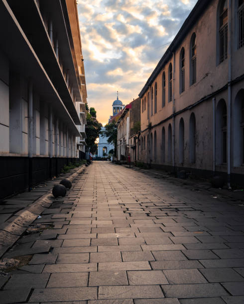 Kota Tua (Old Town) is an heritage area with many heritage building in Jakarta, Indonesia